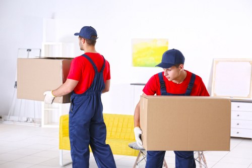 Removal company helping with a Brentford home move
