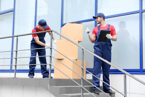 Customer complaint review process for a removals service