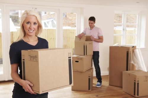 Professional packing and protection for furniture removals in Brentford
