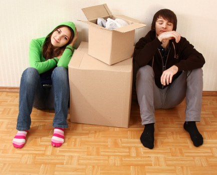Brentford Removals team preparing for a house move