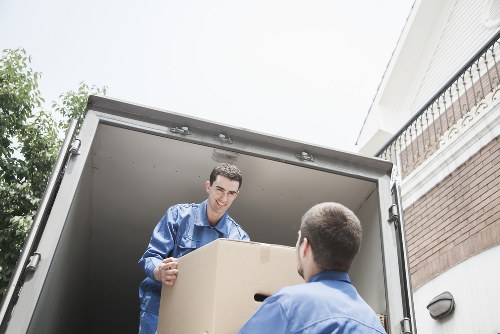 Professional Brentford removals team handling furniture and fragile items