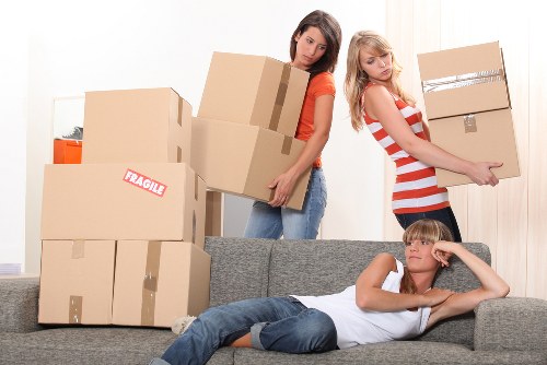 Local moving team handling a residential move in Brentford
